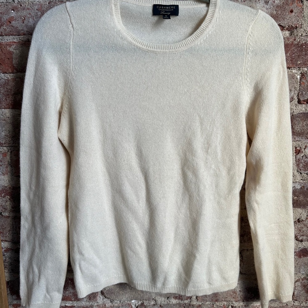 Cashmere Cream Sweater